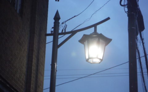 会津若松市内町内会様防犯灯建替LED化工事